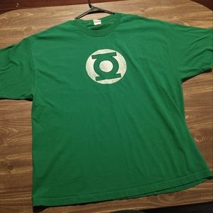 GREEN LANTERN T-SHIRT - 2XL // DC Comics graphic logo tee shirt